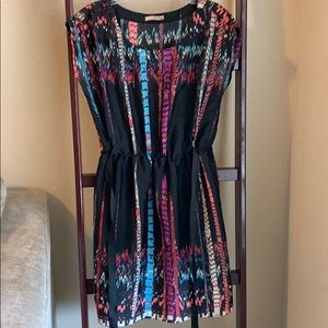 Beautiful Multicolored Black Dress 🖤